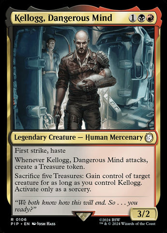 Kellogg, Dangerous Mind 106/326 (Universes Beyond: Fallout) 