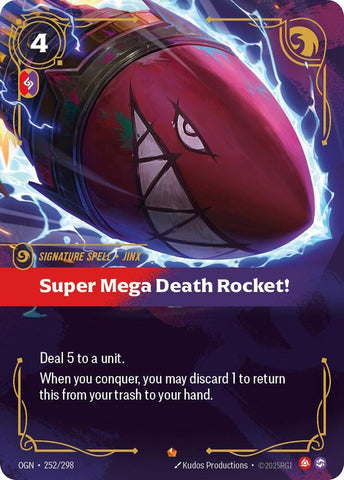 Super Mega Death Rocket (Origins)  - Foil