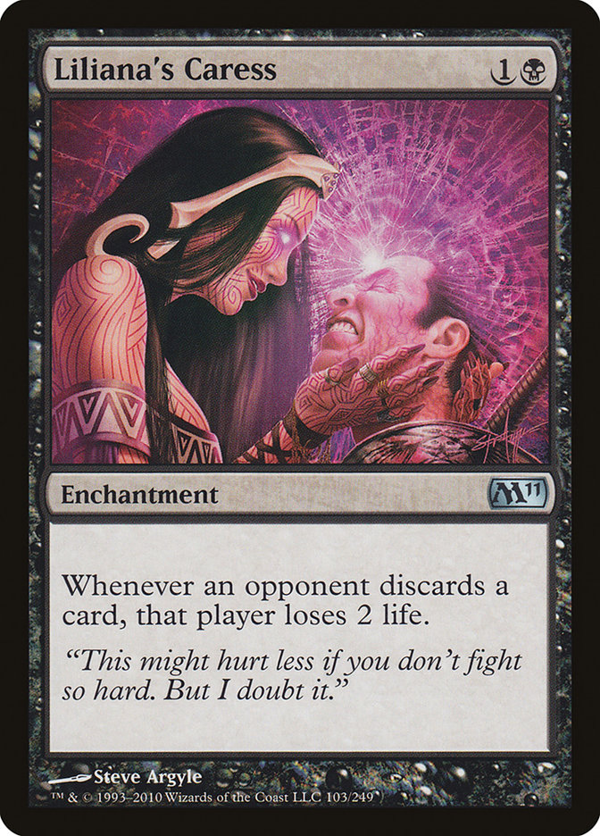 Liliana's Caress 103/249 (Magic 2011 (M11)) 