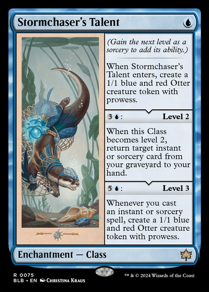 Stormchaser's Talent (Bloomburrow)  - Foil