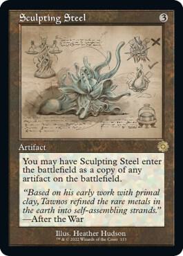 Sculpting Steel Schematic (The Brothers' War: Retro Frame Artifacts) 
