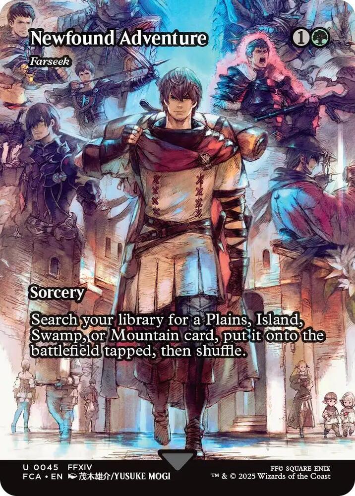 Newfound Adventure Farseek Showcase (FINAL FANTASY: Through the Ages)  - Foil