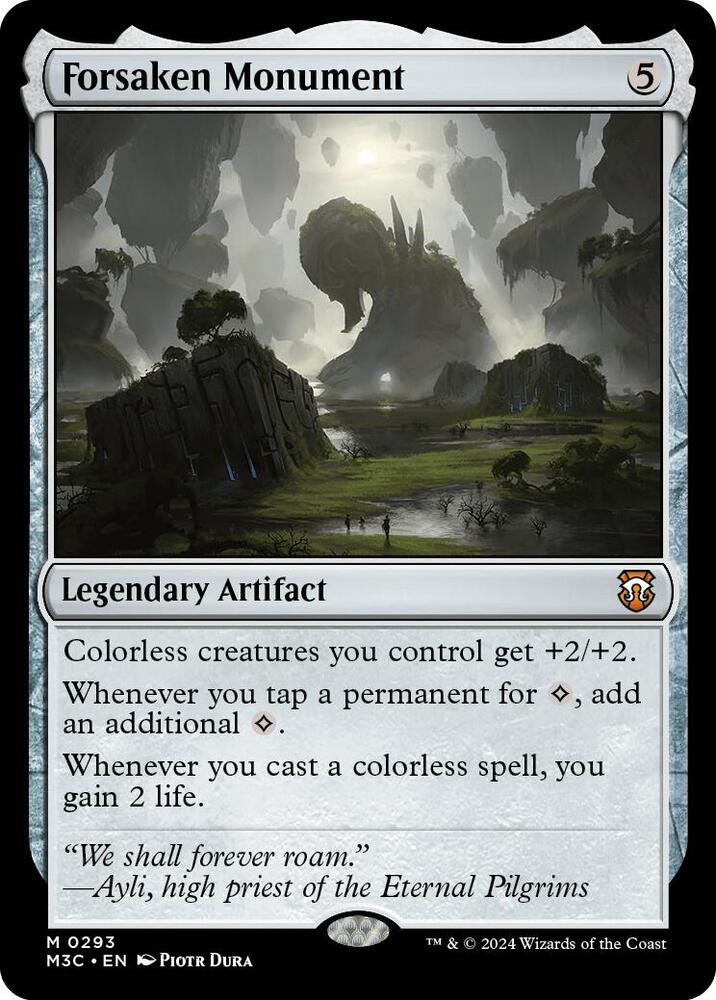 Forsaken Monument Ripple Foil (Commander: Modern Horizons 3)  - Foil