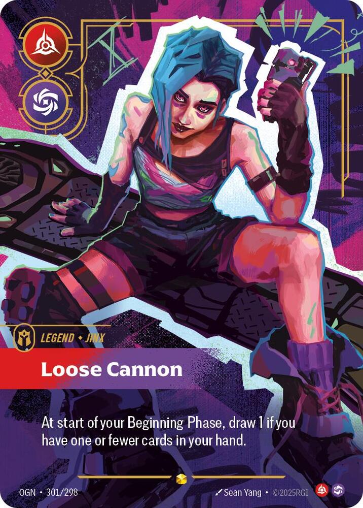 Jinx Loose Cannon Overnumbered (Origins)  - Foil