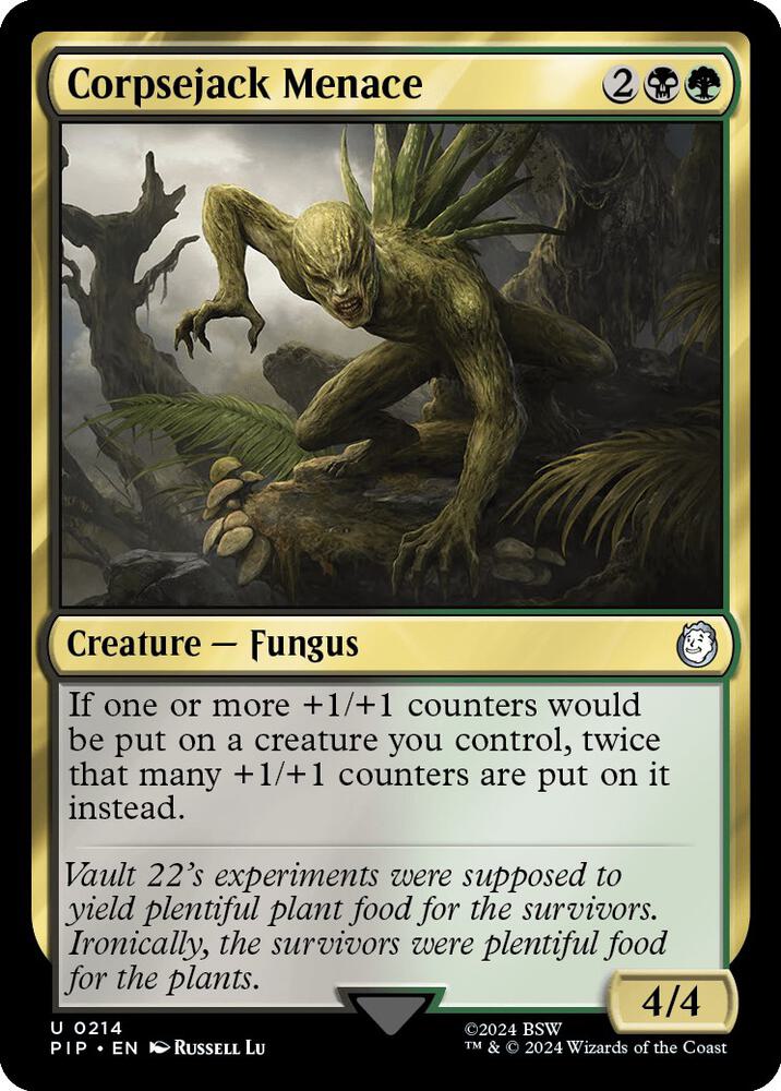 Corpsejack Menace 214/326 (Universes Beyond: Fallout)  - Foil