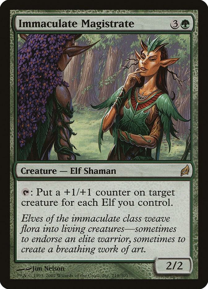 Immaculate Magistrate 219/301 (Lorwyn) 
