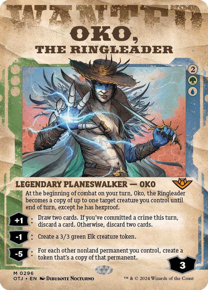 Oko, the Ringleader 296/286 (Outlaws of Thunder Junction)  - Showcase