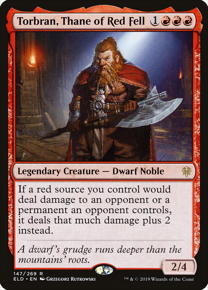 Torbran, Thane of Red Fell (Throne of Eldraine) 