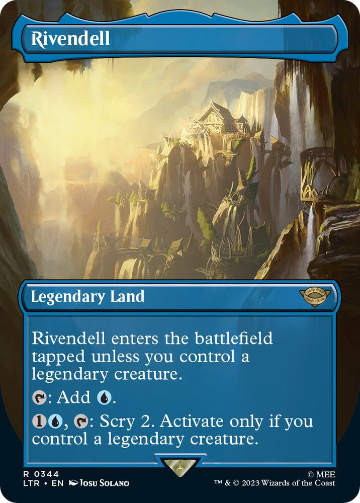 Rivendell Borderless (Universes Beyond: The Lord of the Rings: Tales of Middle-earth) 