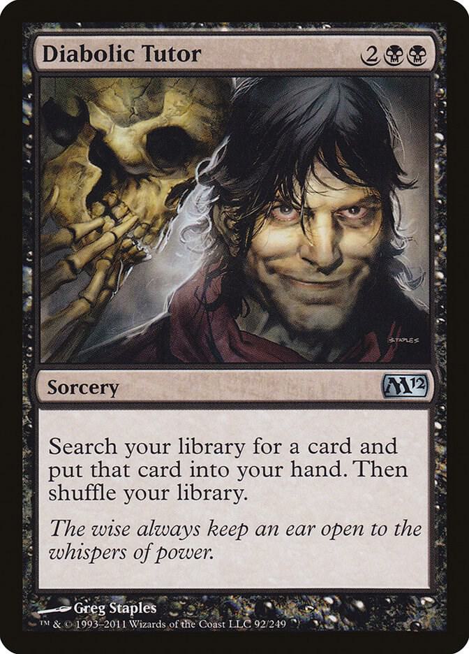 Diabolic Tutor (Magic 2012 (M12)) 