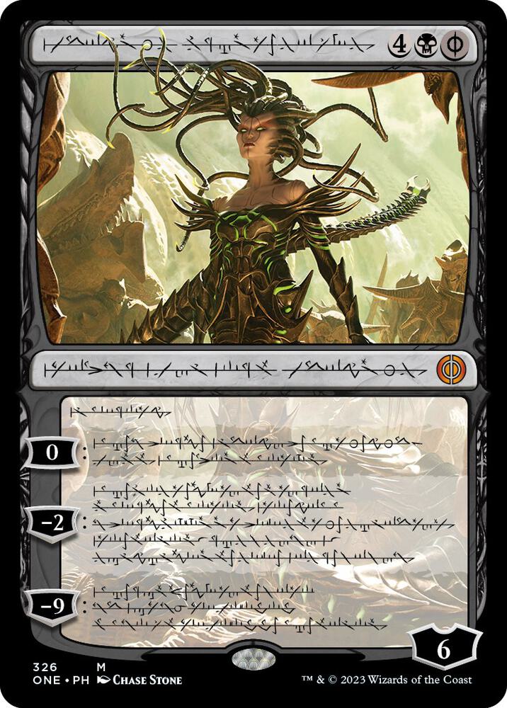 Vraska Betrayals Sting Phyrexian (Phyrexia: All Will Be One) 