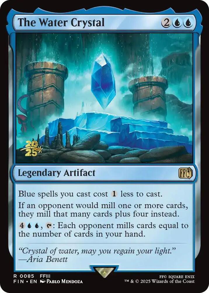 The Water Crystal (Prerelease Cards)  - Foil