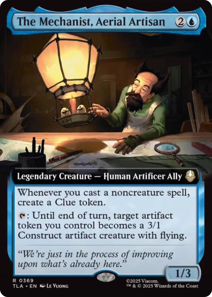 The Mechanist Aerial Artisan Extended Art (Avatar: The Last Airbender)  - Foil