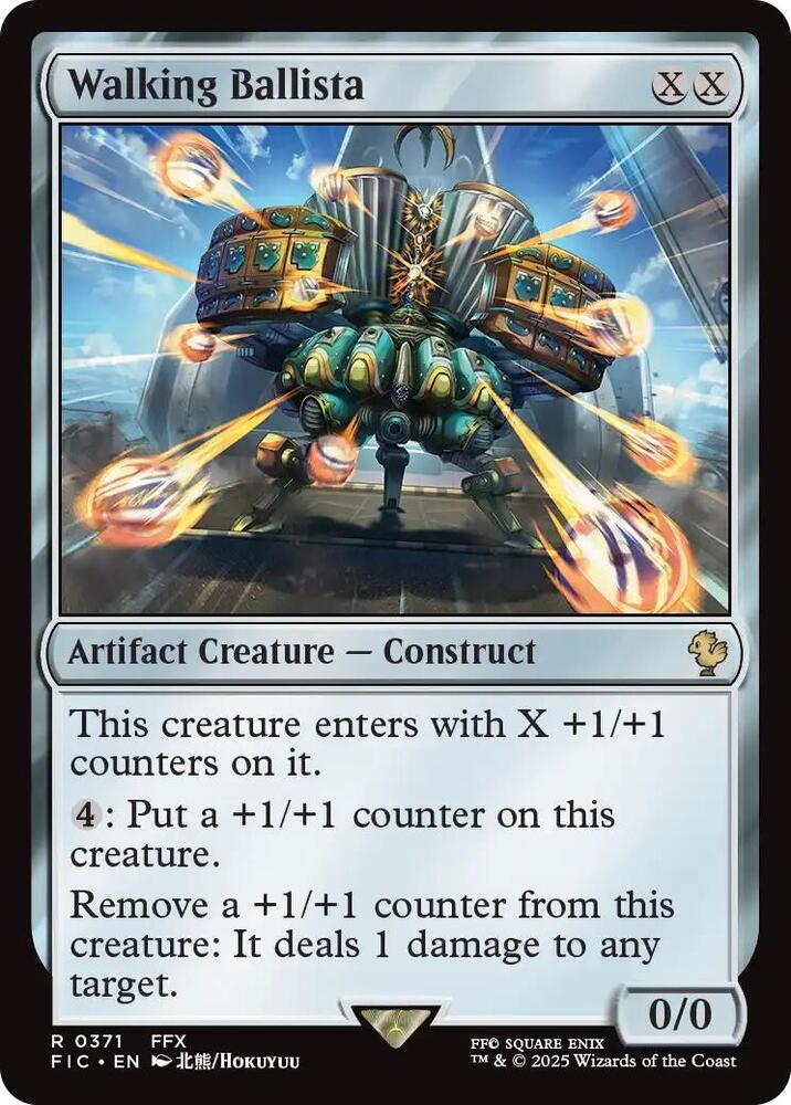 Walking Ballista 371 (Commander: FINAL FANTASY)  - Surge Foil