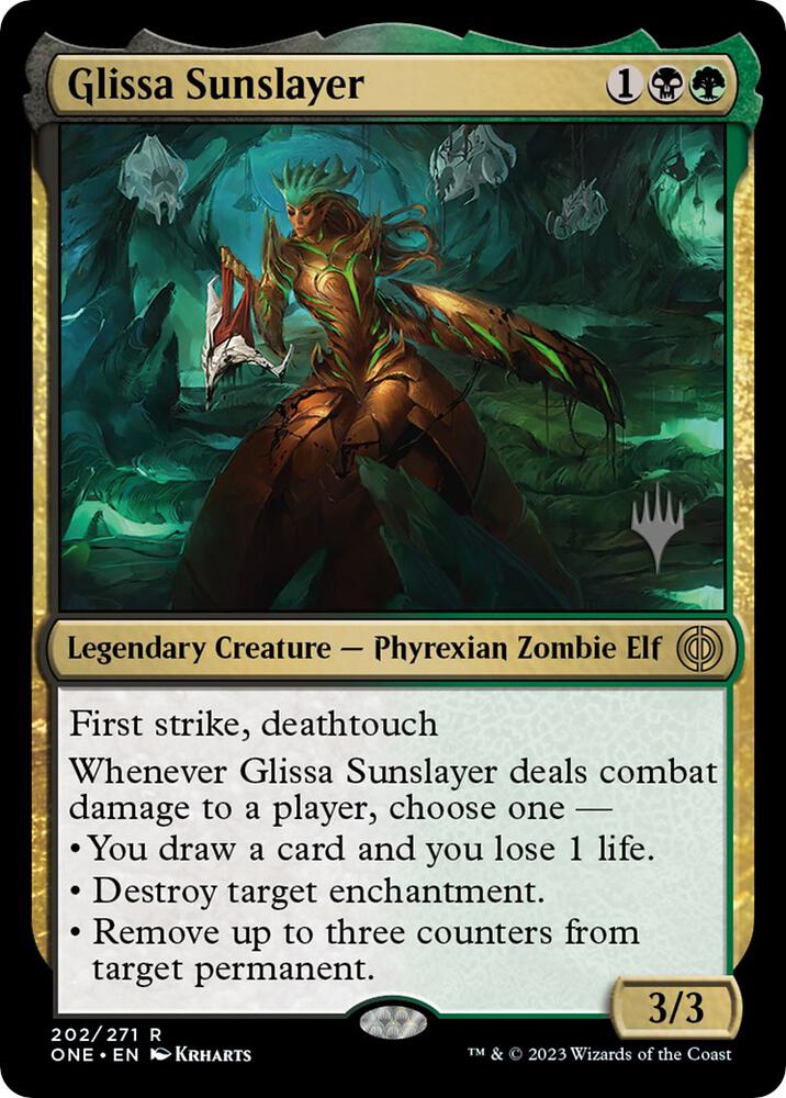 Glissa Sunslayer (Promo Pack: Phyrexia: All Will Be One) 