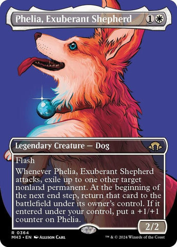 Phelia Exuberant Shepherd Borderless (Modern Horizons 3)  - Foil