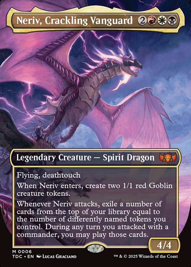 Neriv, Crackling Vanguard (Commander: Tarkir: Dragonstorm) 