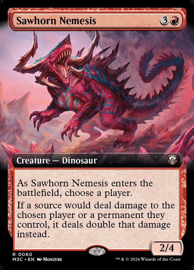 Sawhorn Nemesis (Commander: Modern Horizons 3) 