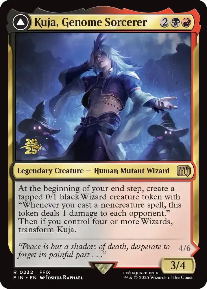 Kuja Genome Sorcerer (Prerelease Cards)  - Foil