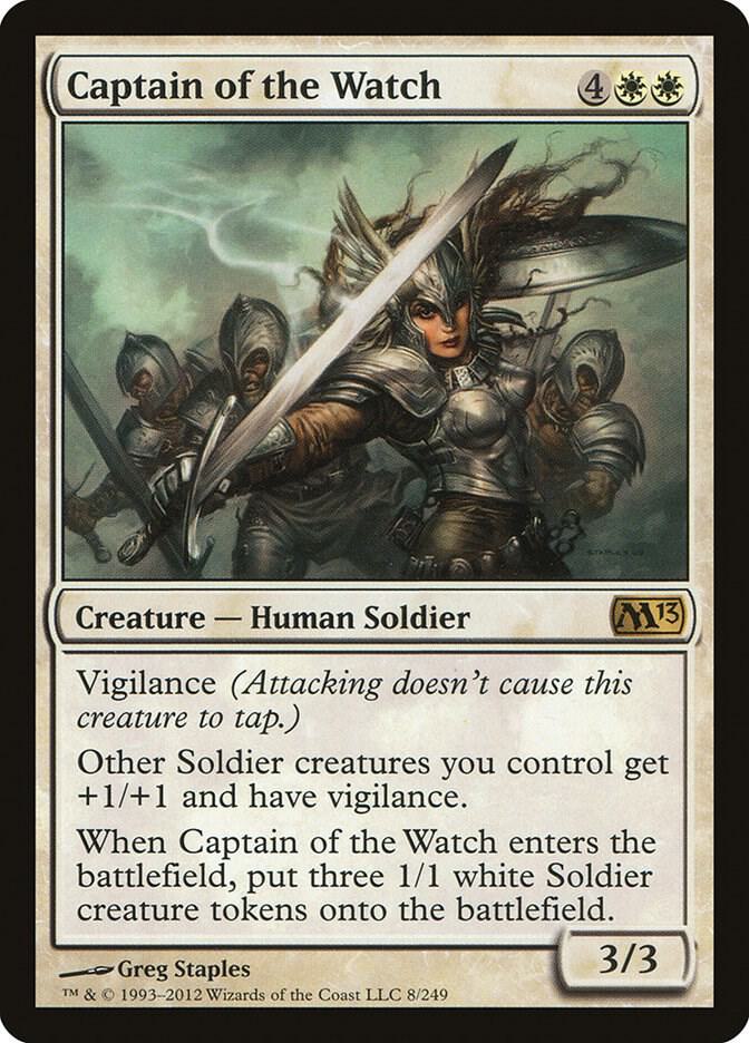 Captain of the Watch (Magic 2013 (M13))  - Foil