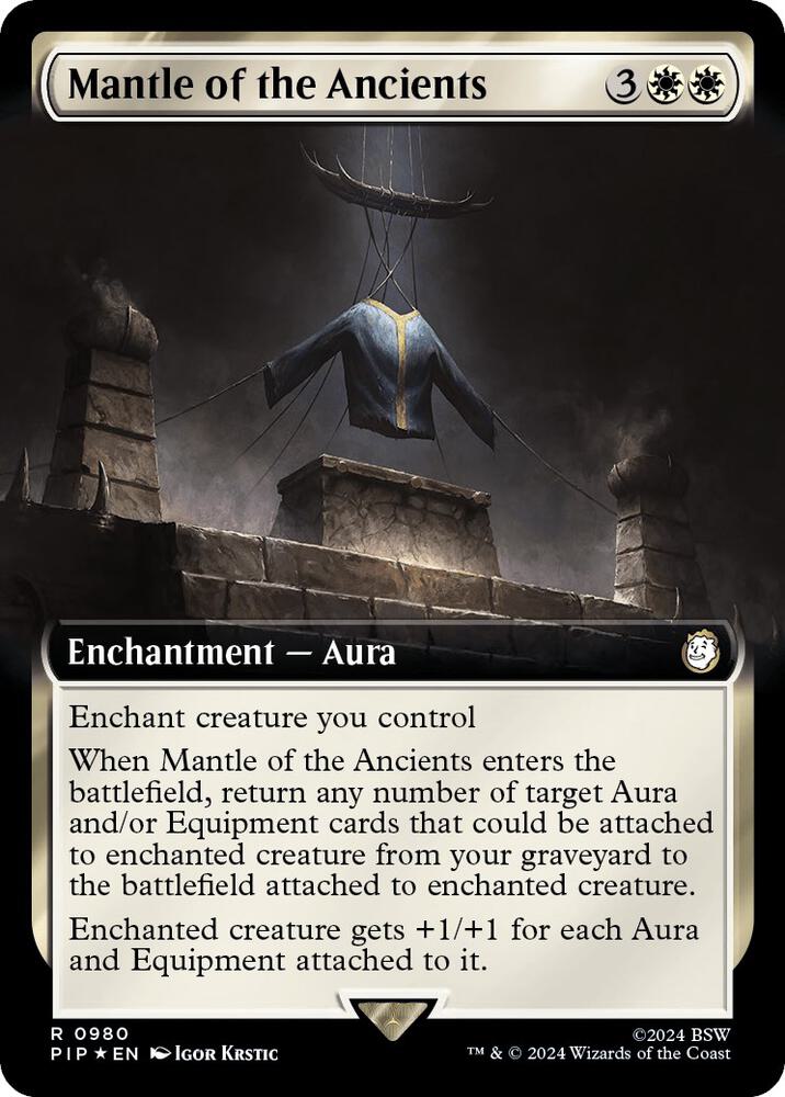 Mantle of the Ancients Extended Art Surge Foil (Universes Beyond: Fallout)  - Foil