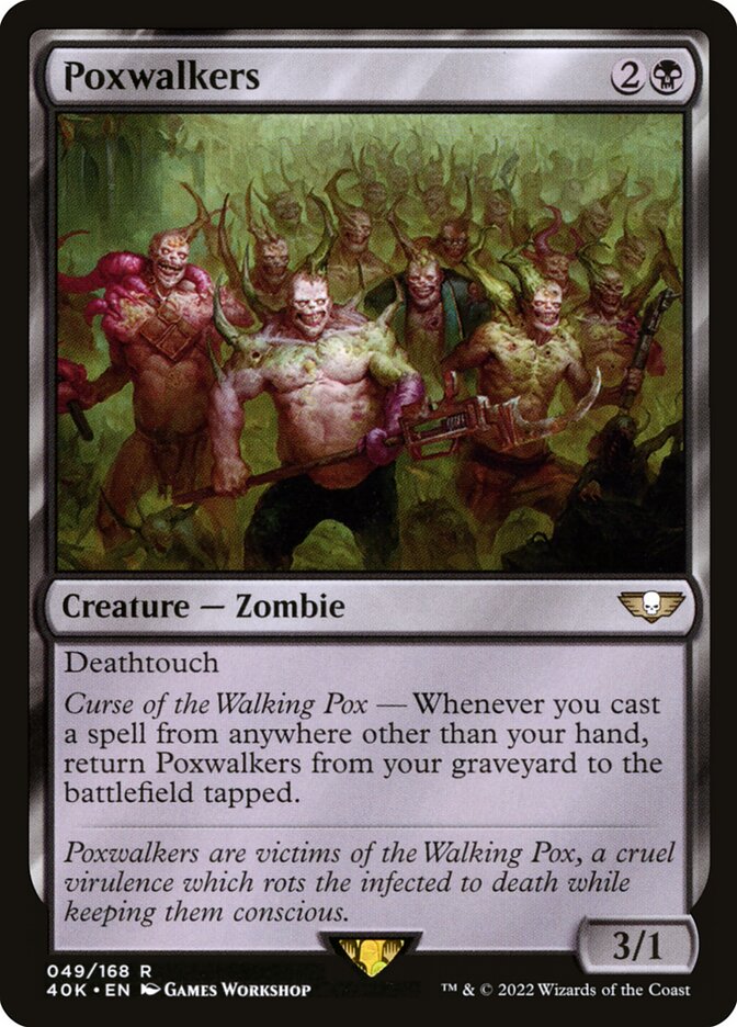 Poxwalkers 49/617 (Universes Beyond: Warhammer 40,000) 