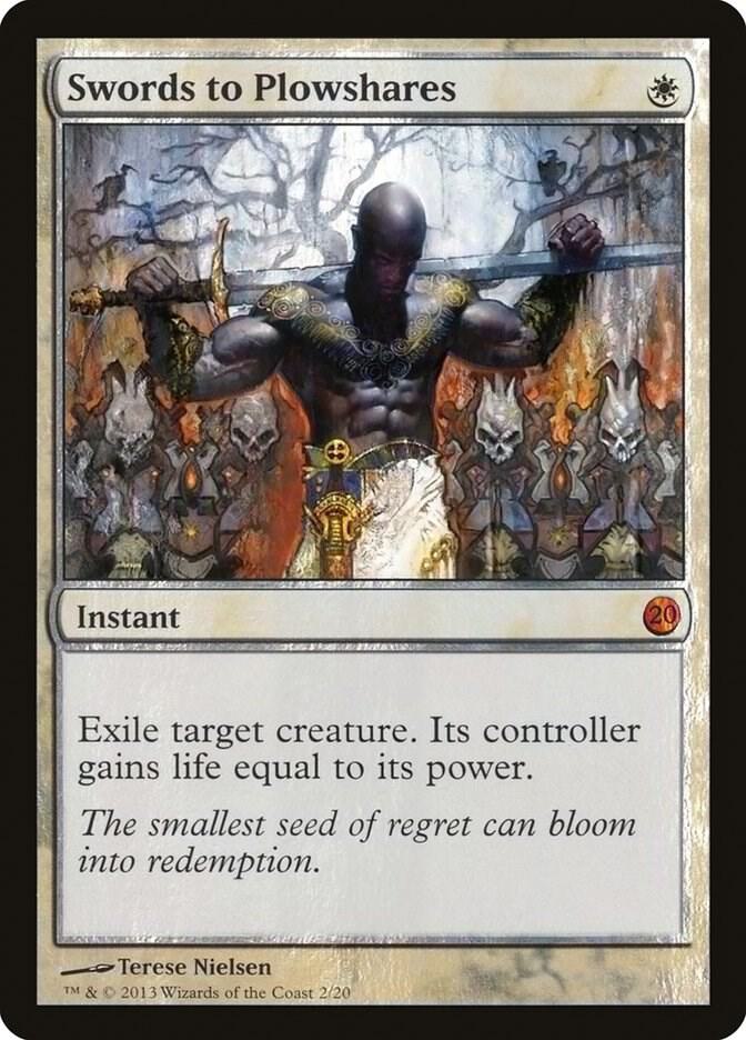 Swords to Plowshares (From the Vault: Twenty)  - Foil