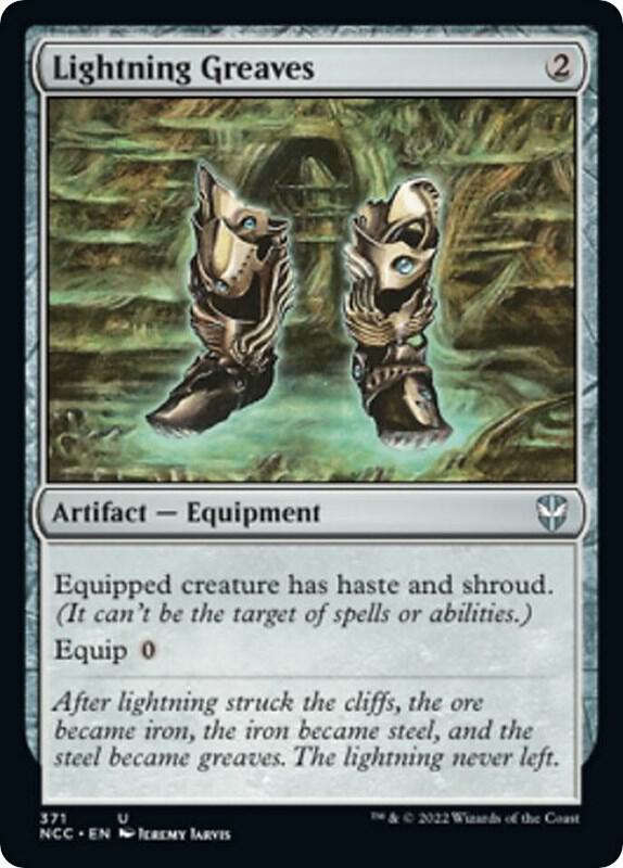 Lightning Greaves (Commander: Streets of New Capenna) 