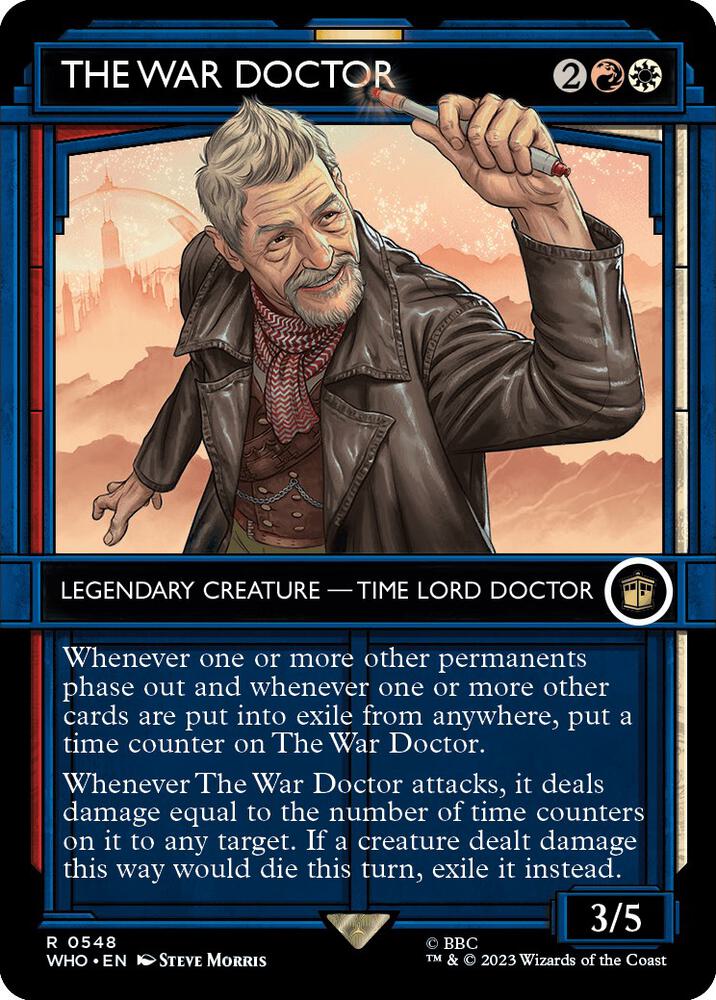 The War Doctor 548/331 (Universes Beyond: Doctor Who)  - Showcase