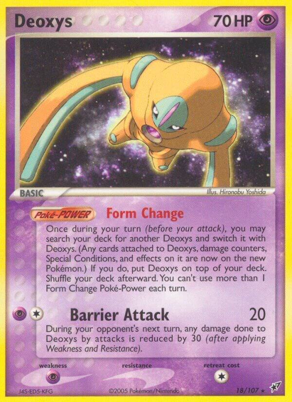 Deoxys Defense Forme 18/107 (Deoxys) 