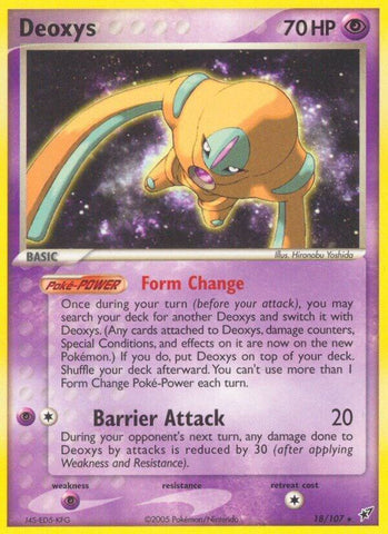 Deoxys Defense Forme 18/107 (Deoxys) 