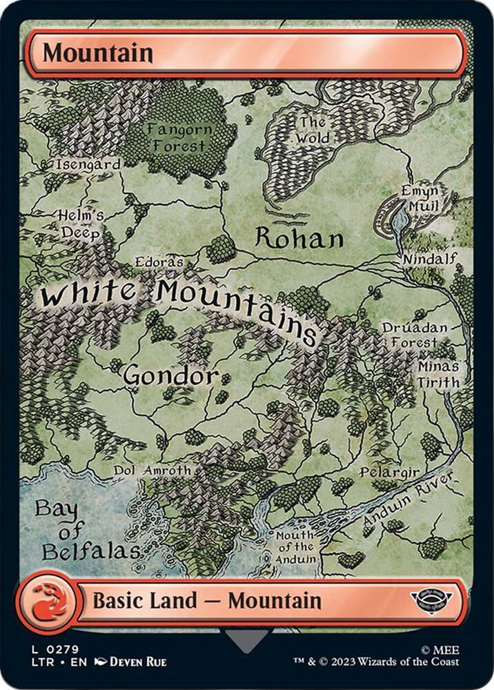 Mountain 0279 (Universes Beyond: The Lord of the Rings: Tales of Middle-earth) 