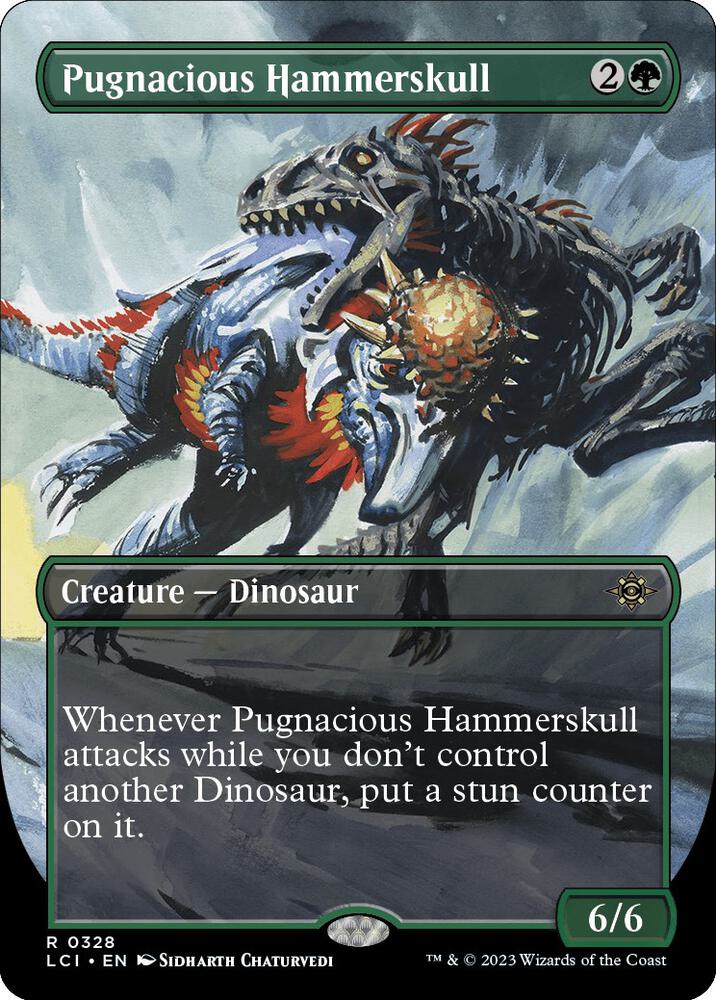 Pugnacious Hammerskull 328 (The Lost Caverns of Ixalan)  - Foil