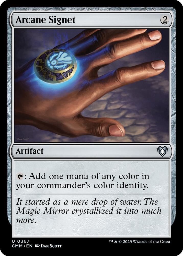 Arcane Signet 367 (Commander Masters) 