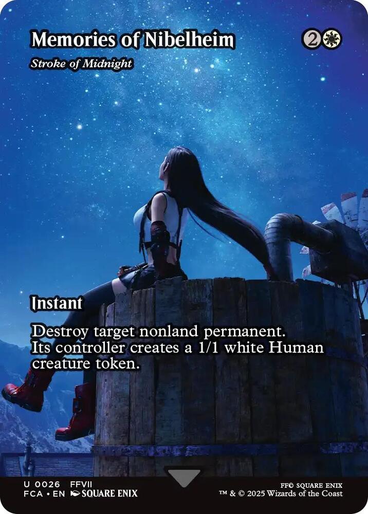 Memories of Nibelheim Stroke of Midnight Showcase (FINAL FANTASY: Through the Ages) 