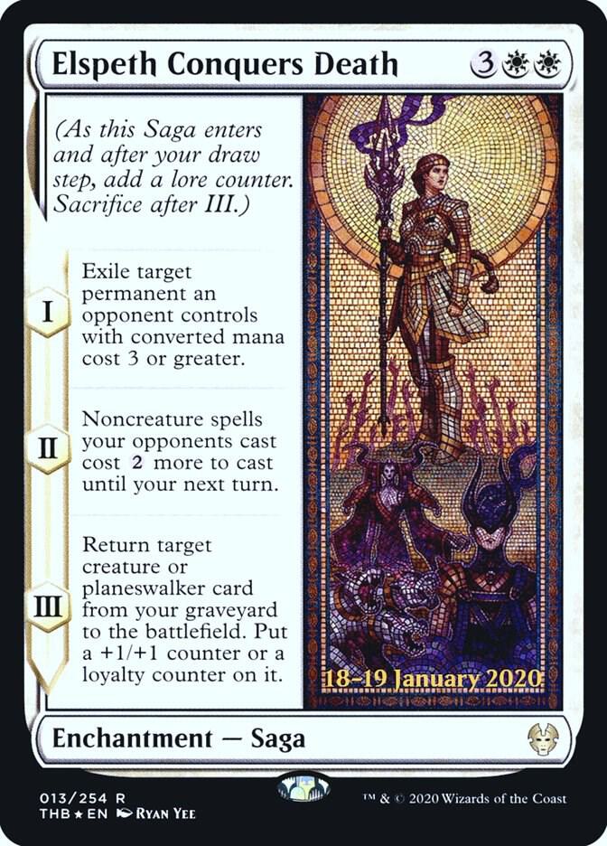 Elspeth Conquers Death 13 (Prerelease Cards)  - Foil