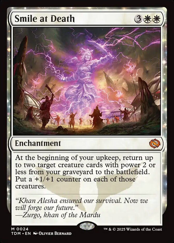 Smile at Death (Tarkir: Dragonstorm)  - Foil