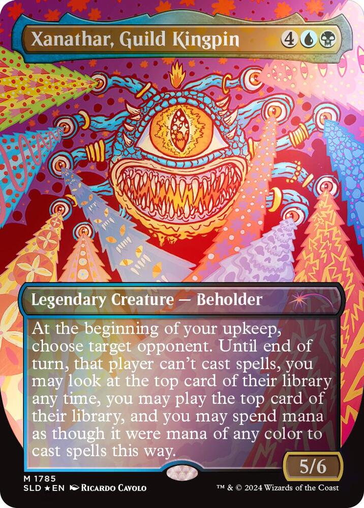 Xanathar Guild Kingpin Rainbow Foil (Secret Lair Drop Series)  - Foil