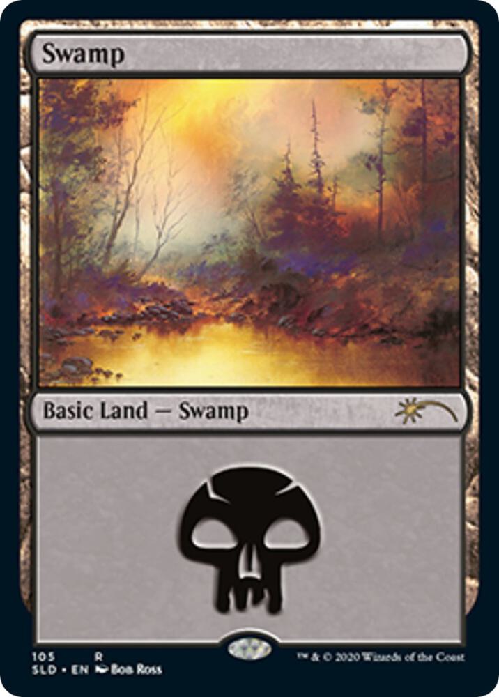 Swamp Bob Ross 105 (Secret Lair Drop Series)  - Foil