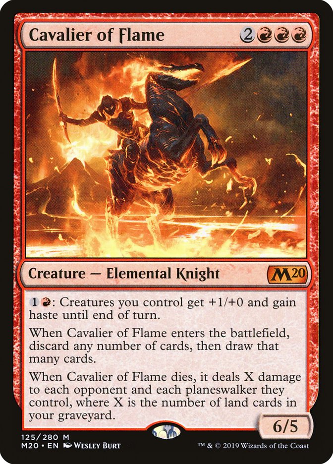 Cavalier of Flame (Core Set 2020) 