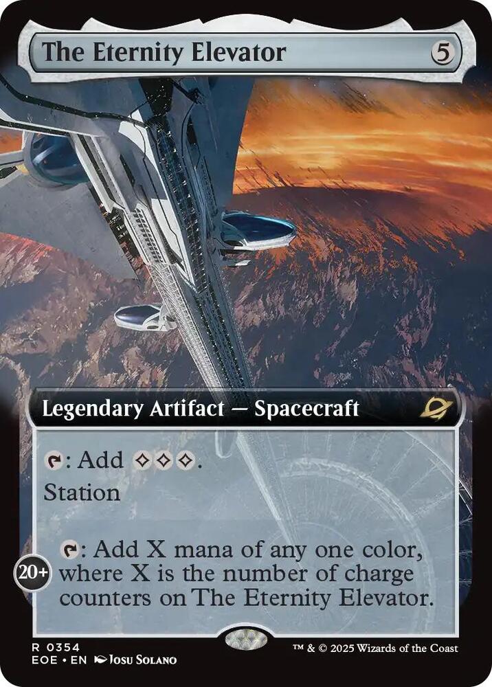 The Eternity Elevator Extended Art (Edge of Eternities) 