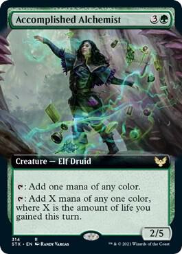 Accomplished Alchemist Extended Art (Strixhaven: School of Mages) 