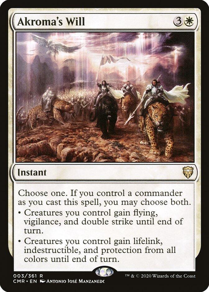 Akromas Will (Commander Legends)  - Foil