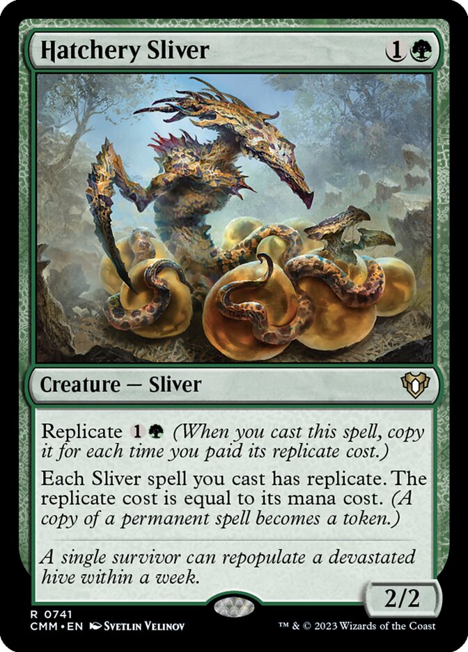 Hatchery Sliver 741 (Commander Masters) 