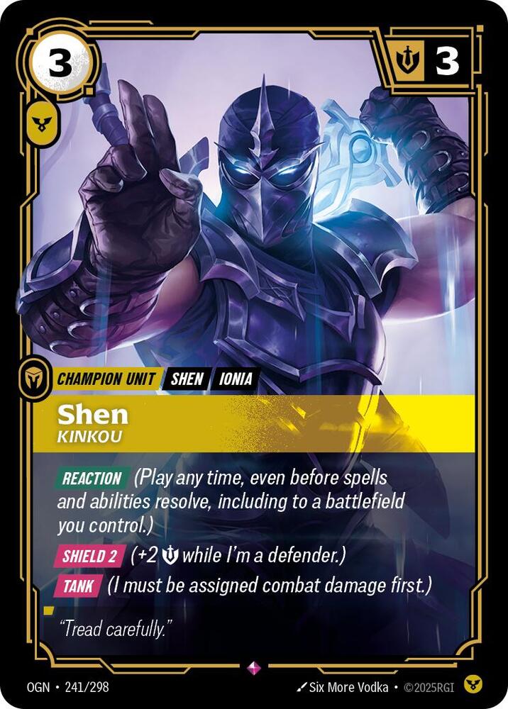 Shen Kinkou (Origins)  - Foil