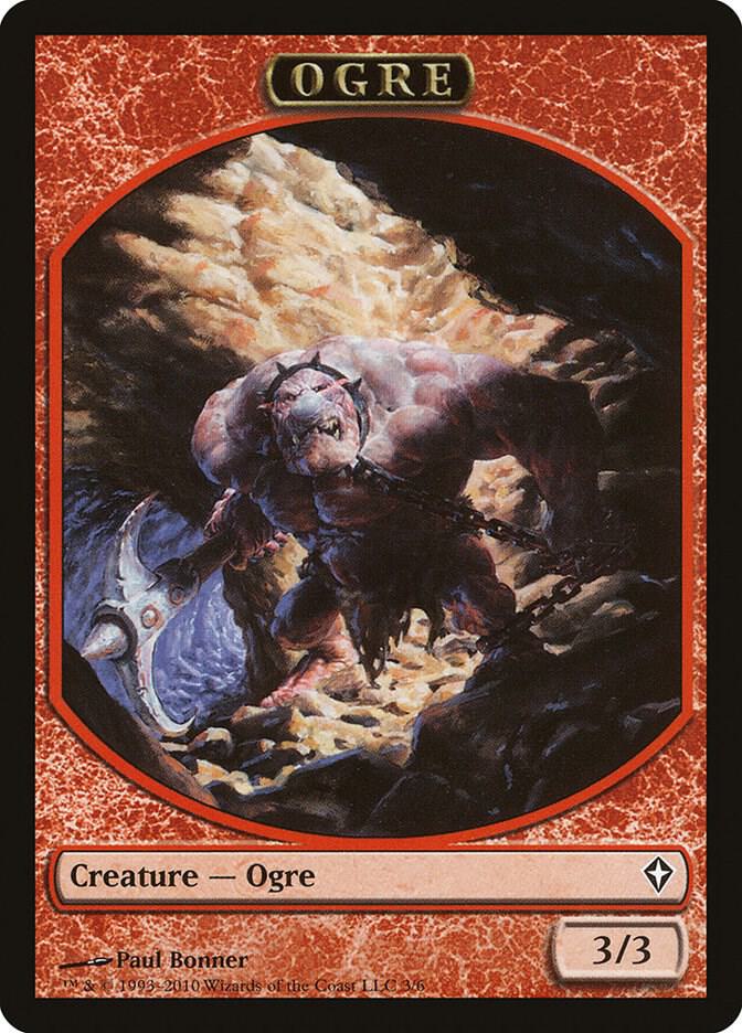Ogre Token 3 (Worldwake) 