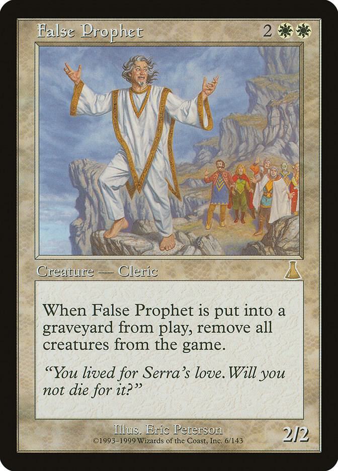 False Prophet 6/143 (Urza's Destiny) 