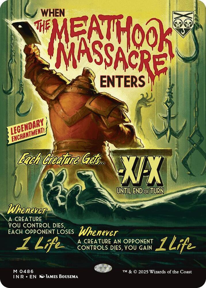 The Meathook Massacre 486/287 (Innistrad Remastered)  - Showcase Foil