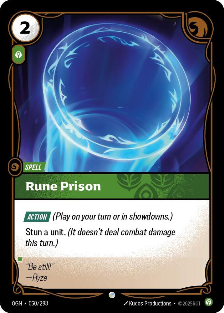 Rune Prison (Origins)  - Foil