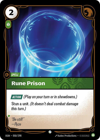 Rune Prison (Origins)  - Foil